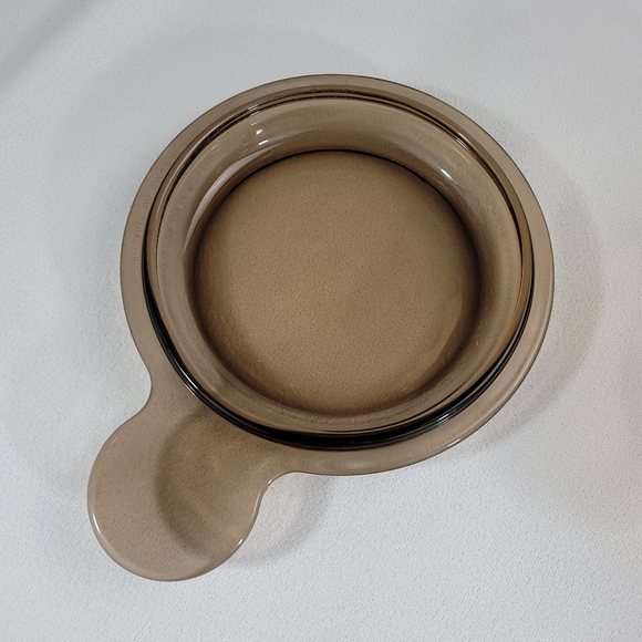 Corningware Visions Amber Glass V-150-B Grab-It Bowl - Picture 9 of 15